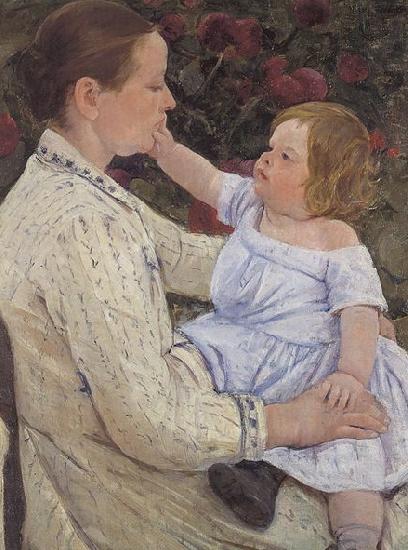 Mary Cassatt The Child's Caress oil painting picture